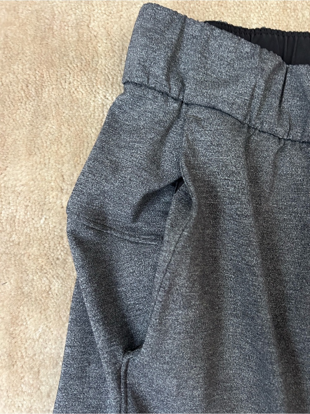 lululemon athletica Gray Heather Jogger Pants